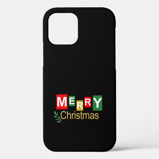 Fun Merry Christmas Case-Mate iPhone Case (Back)
