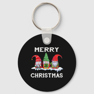 Fun Merry Christmas Family Matching Xmas New Year Key Ring