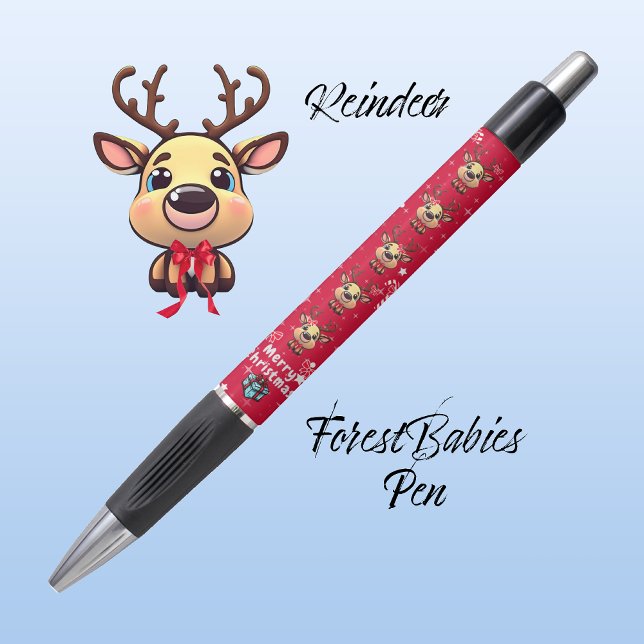 Fun Merry Christmas Reindeer Xmas Deer Red 🦌✨ (Creator Uploaded)