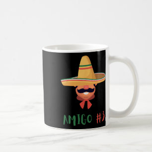 Fun Mexican Amigo #3 Group Matching Diy Halloween  Coffee Mug