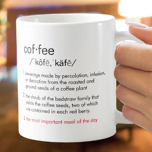 Fun MINE! + Coffee Definition Best Meal of the Day Coffee Mug