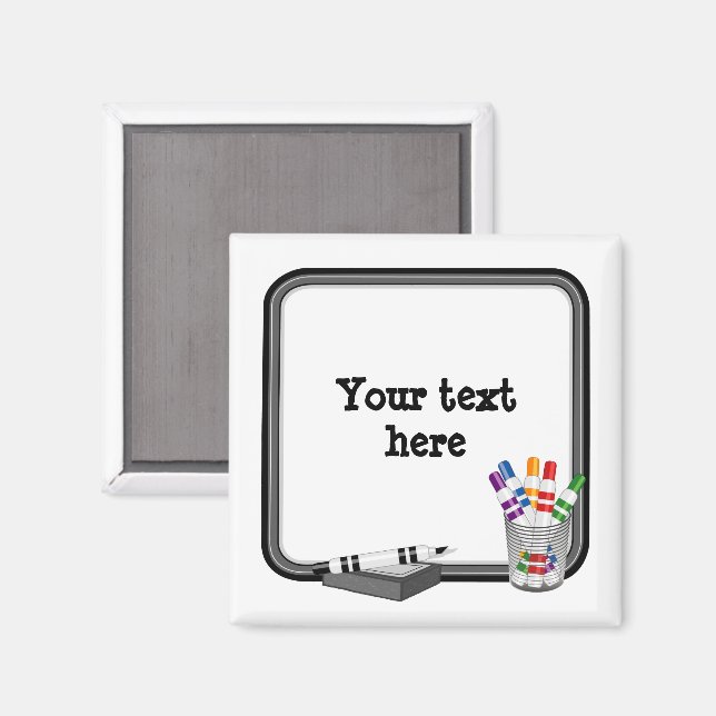 Fun Mini Whiteboard Magnet (Front/Back)