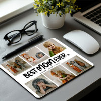 Fun Modern 'BEST MOM EVER' 6 Photo
