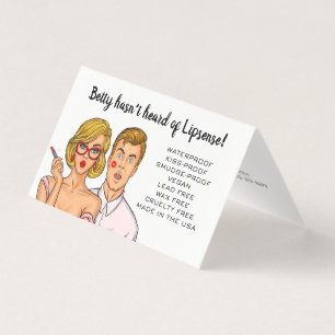 Fun Modern Business Card   Lipsense Distributor