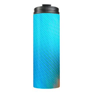 fun modern digital beautiful urban neon colourful  thermal tumbler