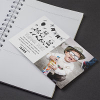 Fun Modern Panda Kids Birthday