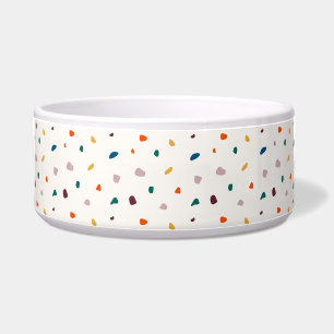 Fun Modern Pet Bowl – Retro Style Dog Bowl