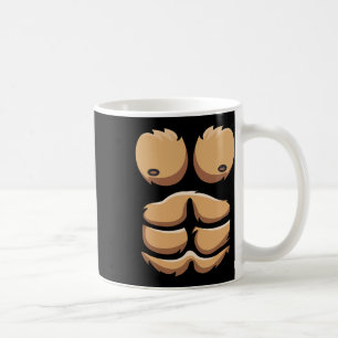 Fun Monkey Gorilla Chest Costume Halloween  Coffee Mug