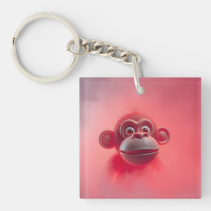 Fun Monkey Key Ring