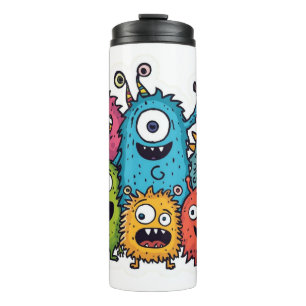 Fun Monster Bunch Thermal Tumbler