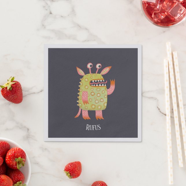 Fun Monsters Napkin (Insitu)