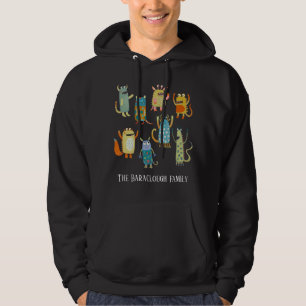Fun Monsters Personalised Hoodie