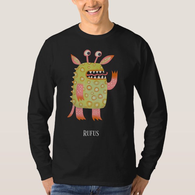 Fun Monsters Personalised T-Shirt (Front)