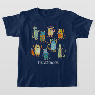 Fun Monsters Personalised T-Shirt