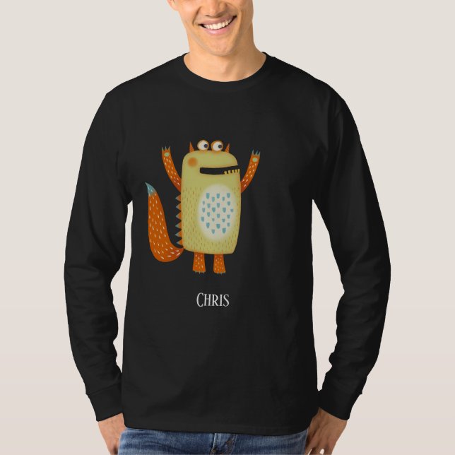 Fun Monsters Personalised T-Shirt (Front)