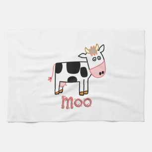 FUN MOO COW TEA TOWEL
