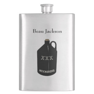 Fun Moonshine Beer Whiskey Drinking Flasks