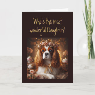 Fun Most Wonderful Daughter? Birthday Card