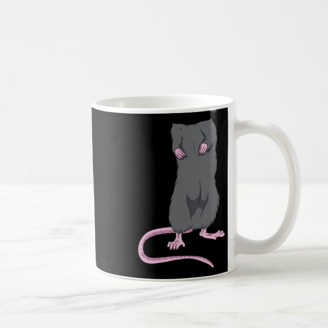 Fun Mouse Headless Halloween Rat Body Easy Costume Coffee Mug (Right)