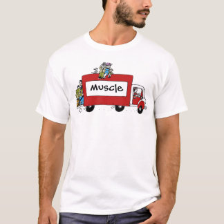 fun moving day muscle  T-Shirt
