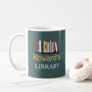 FUN! Mug - Library - Personalized - Add Name