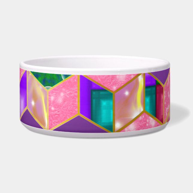 Fun Multi-Mixed Diamond-Shaped Hexagon (Right)