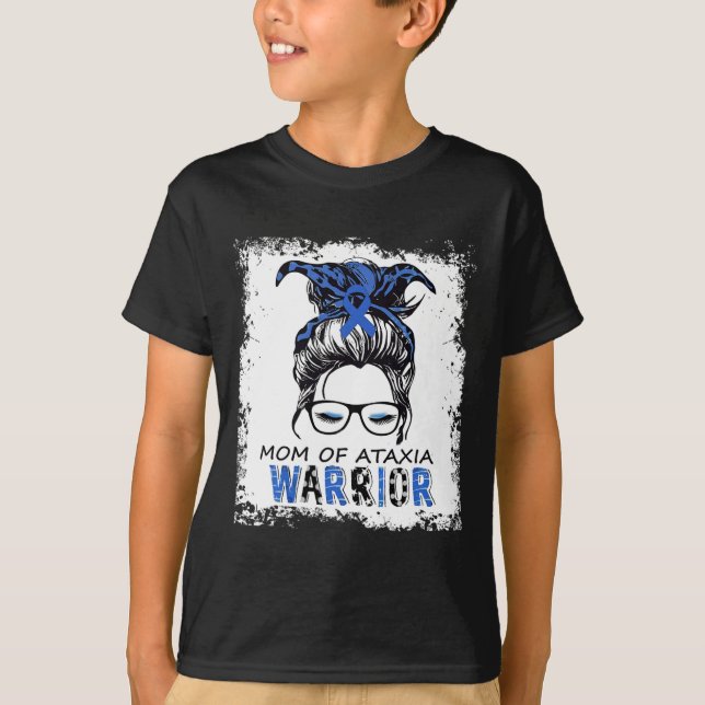 Fun mum of ataxia warrior T-Shirt (Front)