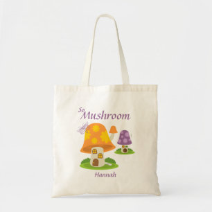 Fun Mushroom Tote Bag