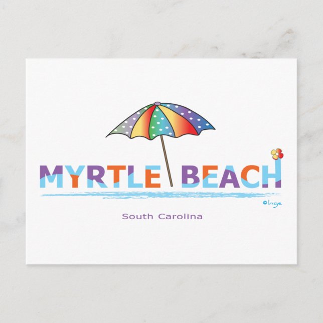 Fun Myrtle Beach, SC Postcard (Front)
