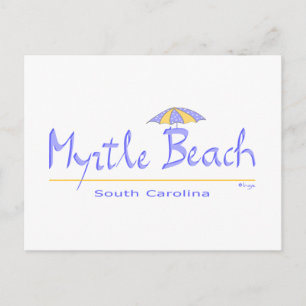 Fun Myrtle Beach, SC Postcard