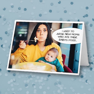 Fun New Mum  Folded card