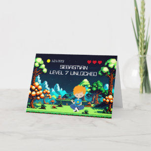 Fun Novelty Computer Game Birthday Personalised Card