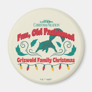 Fun, Old Fashioned Griswold Family Christmas Magnet