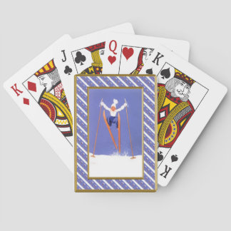 Fun on skis playing cards