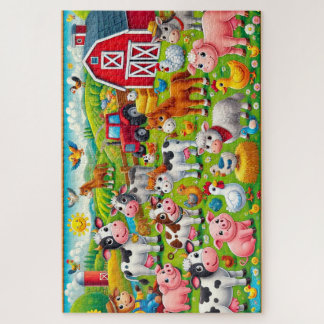 "Fun on the Farm" - Jigsaw Puzzle
