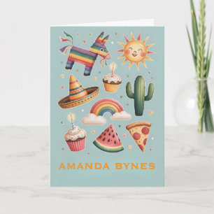 Fun Outdoor Boho Celebration Card