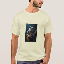 Fun Owl bass player t-shirt