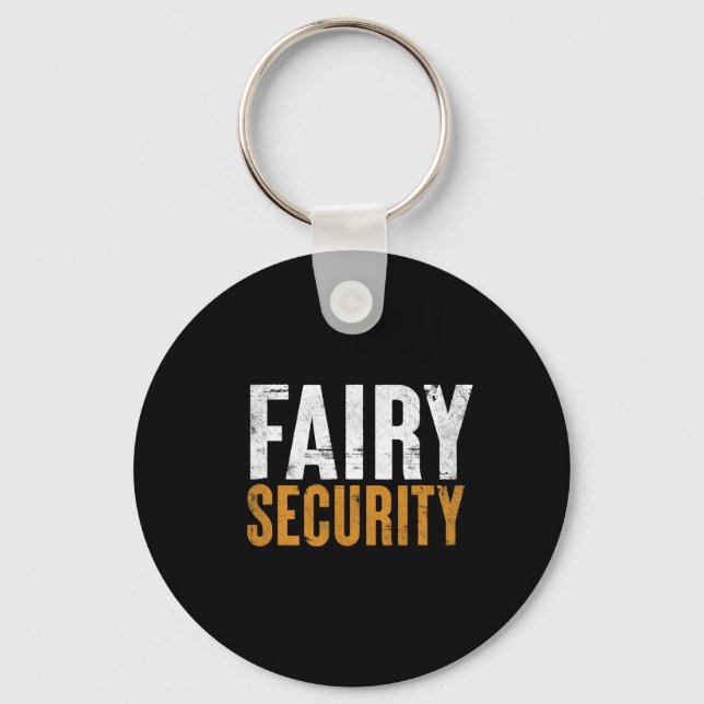Fun Parents Lazy Easy Costume Fairy Security Hallo Key Ring (Front)