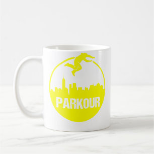 Fun Parkour Gift Shirt Freerunning Coffee Mug