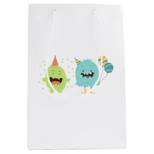 Fun Party Monster Medium Gift Bag