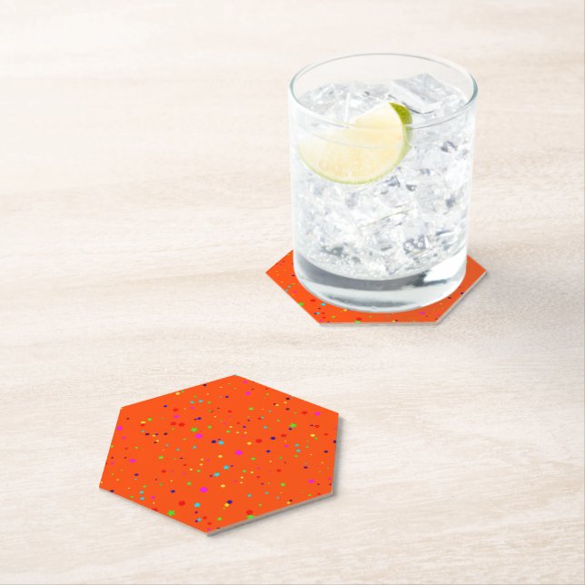 Fun Party Paper Coaster (Insitu)