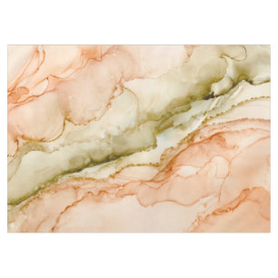 Fun Pastel Green Coral Tablecloth