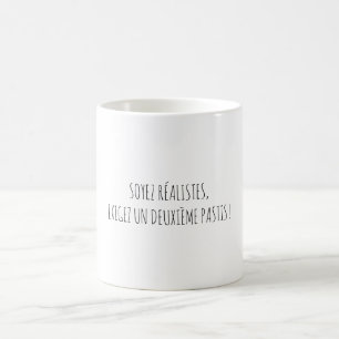 Fun Pastis Apéro Quote Funny French Coffee Mug