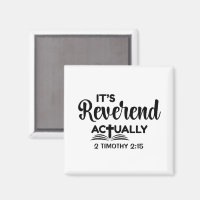 Fun Pastor Ordination IT'S REVEREND ACTUALLY