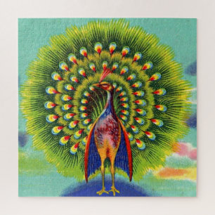 fun peacock  jigsaw puzzle