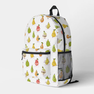 Fun Pears Kids Pattern Printed Backpack