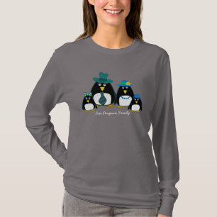 Fun Penguin Family of 4 Christmas Sweatshirts