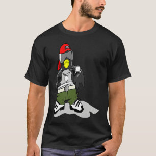 FUN PENGUIN PENGUIN WEARING TUX DANCE MUSIC DANCIN T-Shirt