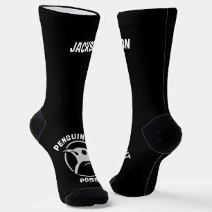 Fun Penguin-Suit Posse Socks