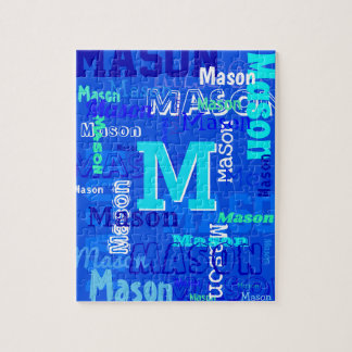 Fun Personalised and Monogrammed Jigsaw Puzzle